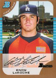 2005 Bowman Draft Gold Baseball (Karte aus Liste auswählen) C6 07-24 - Bild 123 von 142