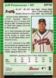 2005 Bowman Draft Gold Baseball (Karte aus Liste auswählen) C6 07-24 - Bild 134 von 142