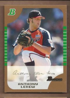 2005 Bowman Draft Gold Baseball (Karte aus Liste auswählen) C6 07-24 - Bild 142 von 142