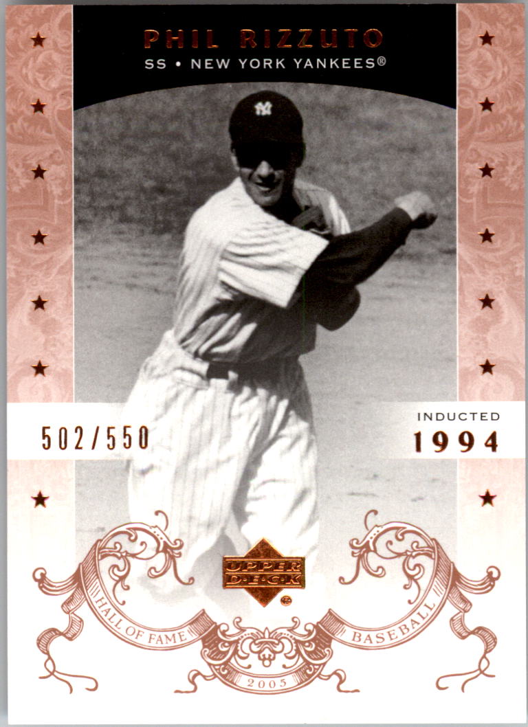 2005 Upper Deck Hall of Fame #58 Phil Rizzuto