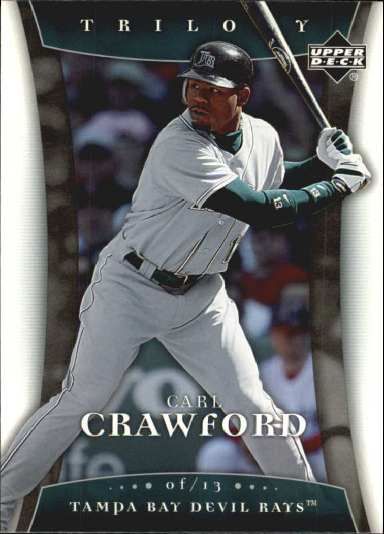 2005 Upper Deck Trilogy #15 Carl Crawford