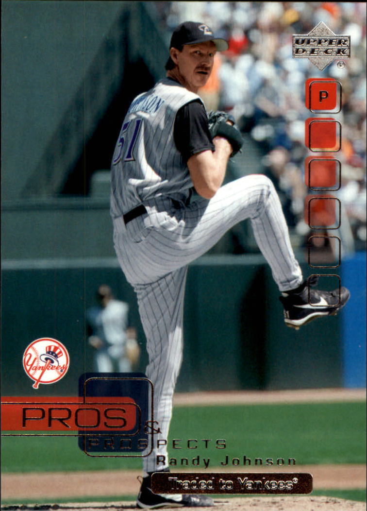 Randy Johnson cards (1990-2024) Mariners D-Backs Yankees Astros - You Choose - Picture 193 of 308