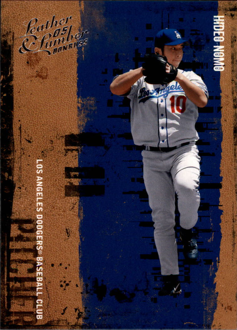 2005 Leather and Lumber #48 Hideo Nomo