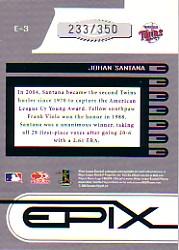Carte inserite Zenith Baseball "Epix" 2005 - Foto 25 di 37