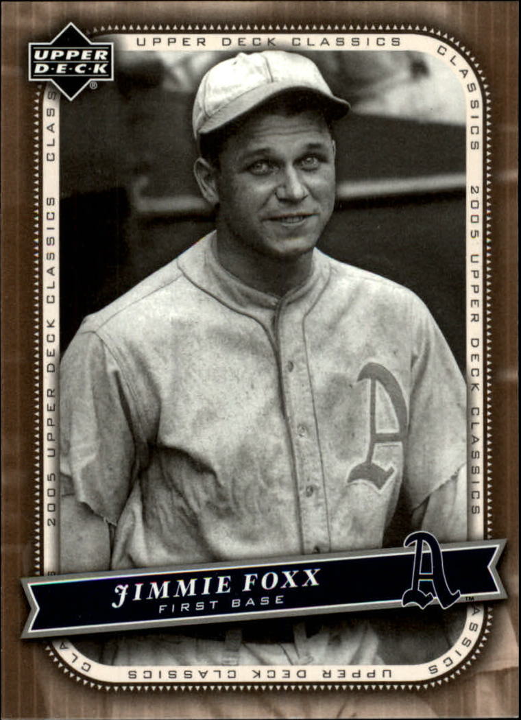 2005 Upper Deck Classics #23 Jimmie Foxx