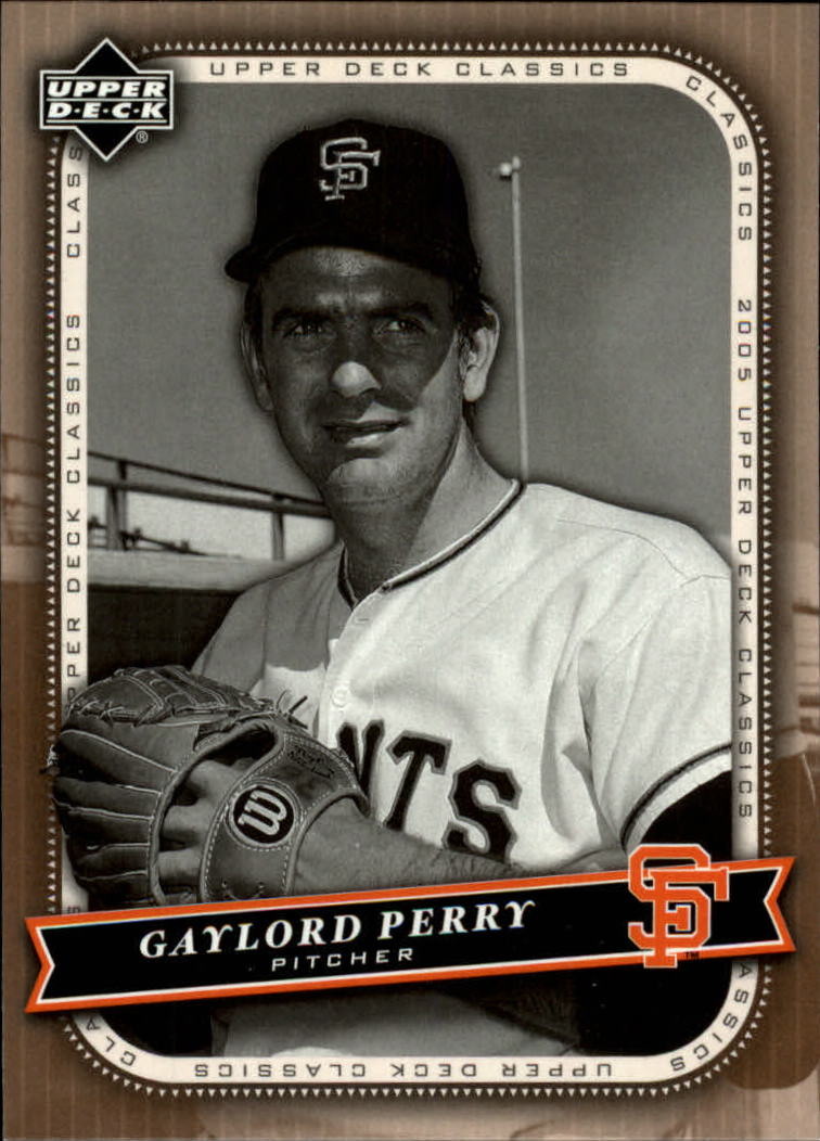 2005 Upper Deck Classics #37 Gaylord Perry