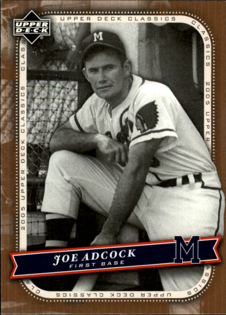 2005 Upper Deck Classics #50 Joe Adcock