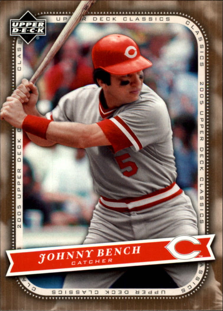 2005 Upper Deck Classics #56 Johnny Bench