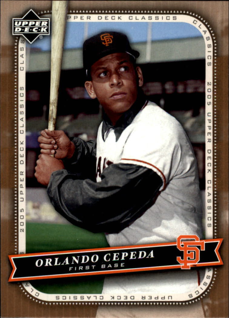 2005 Upper Deck Classics #73 Orlando Cepeda