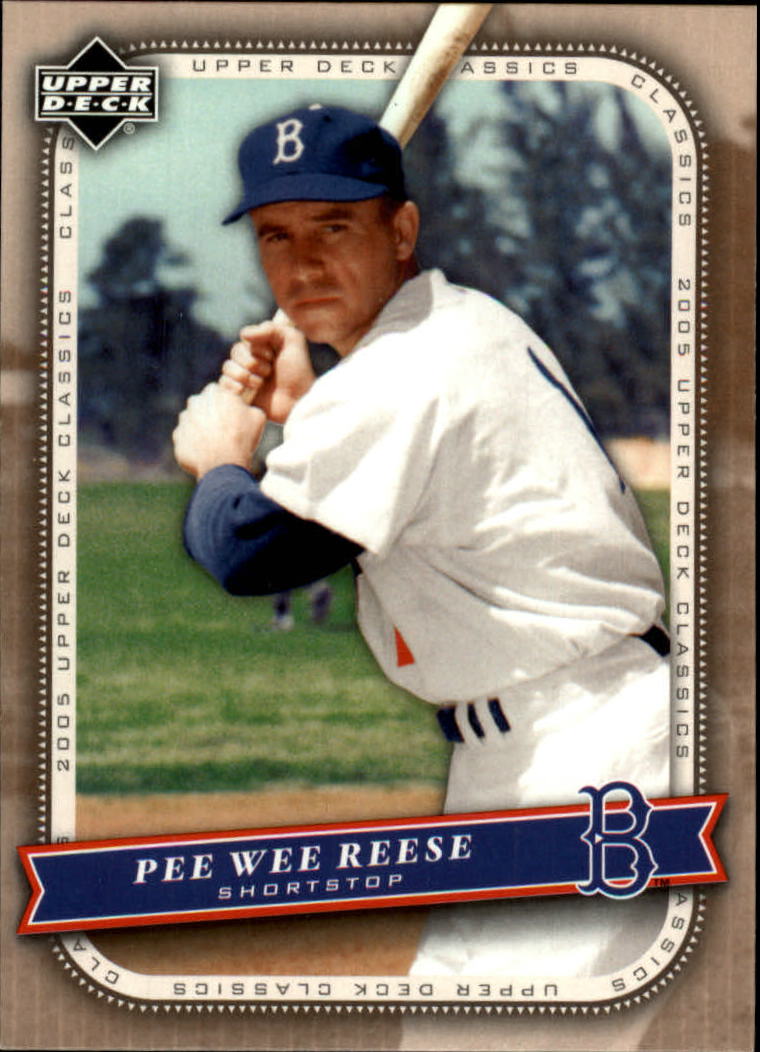 2005 Upper Deck Classics #75 Pee Wee Reese