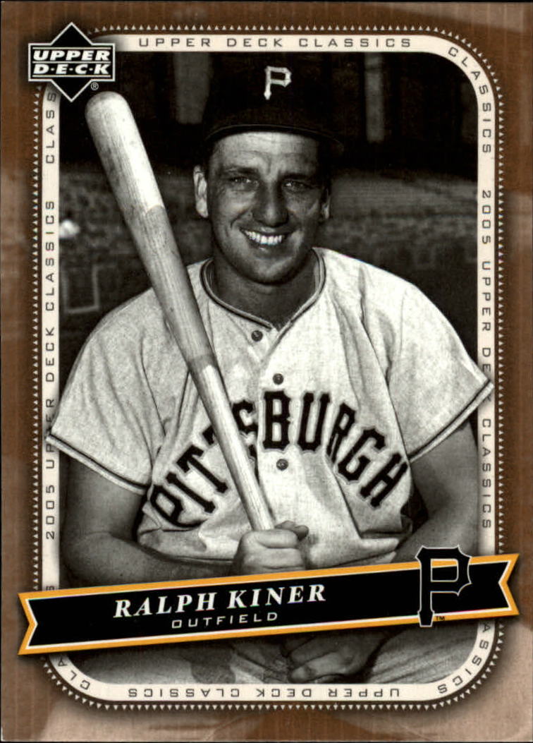 2005 Upper Deck Classics #78 Ralph Kiner
