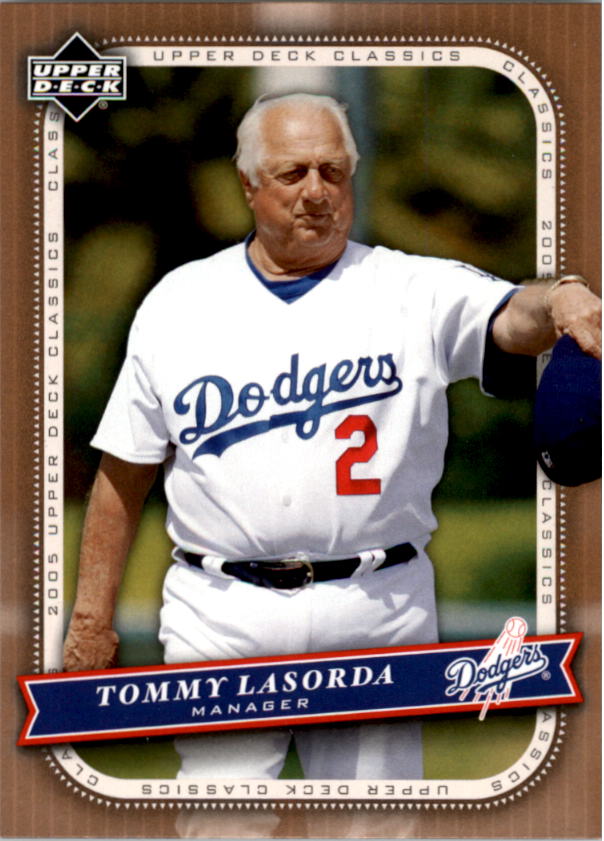 2005 Upper Deck Classics #92 Tommy Lasorda