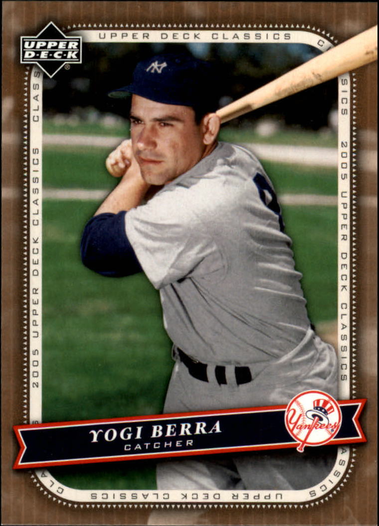 2005 Upper Deck Classics #100 Yogi Berra