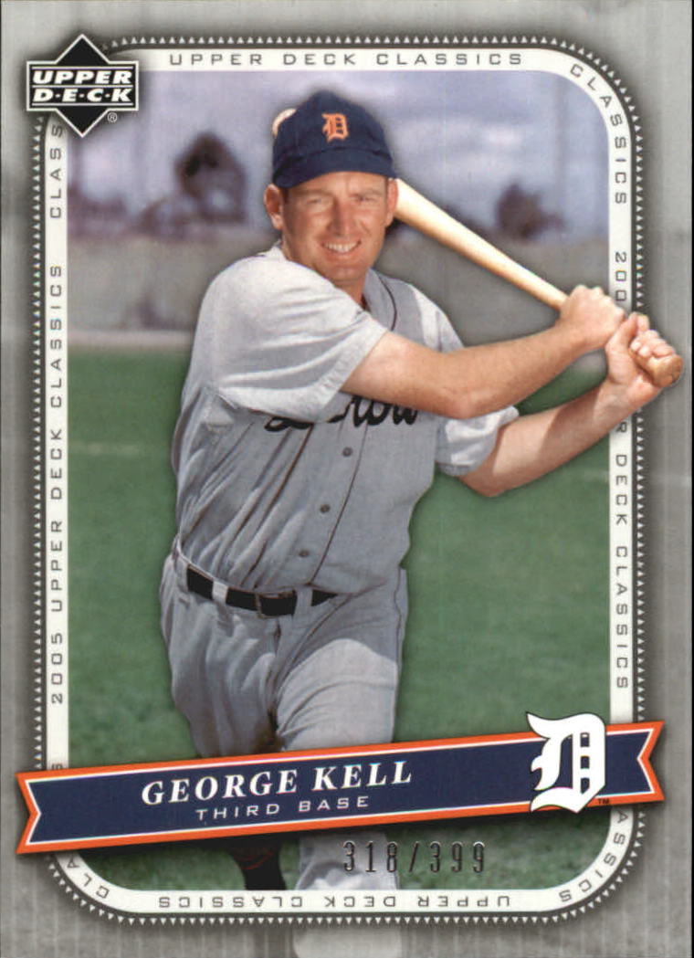 2005 Upper Deck Classics Silver #39 George Kell