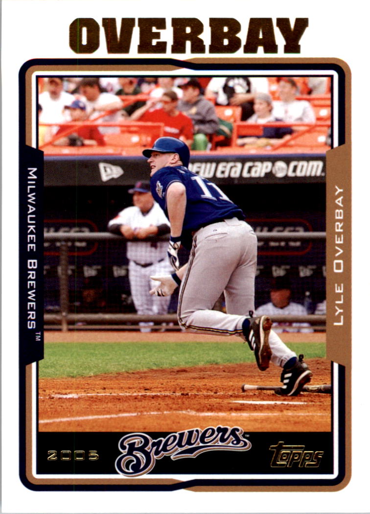 2005 Topps #4 Lyle Overbay