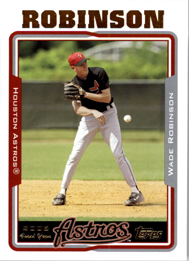 2005 Topps #321 Wade Robinson FY RC