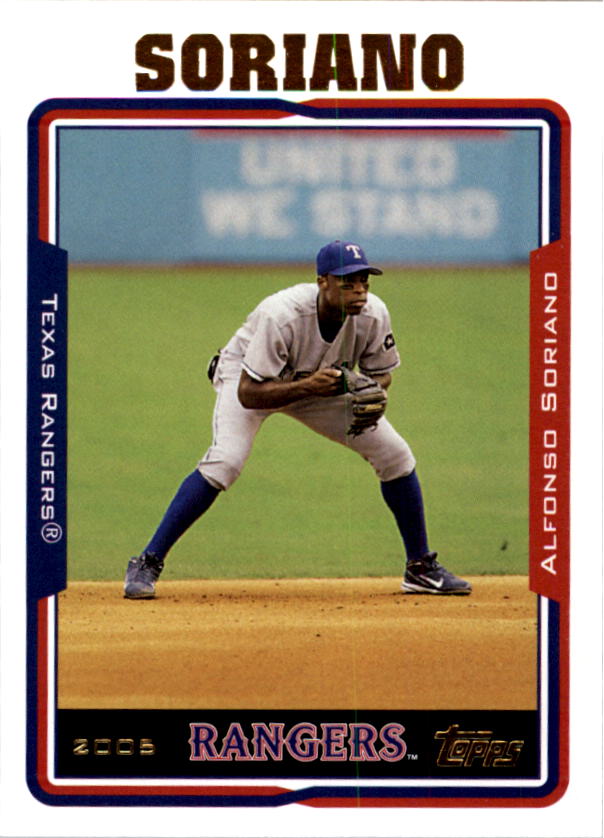 2005 Topps #460 Alfonso Soriano