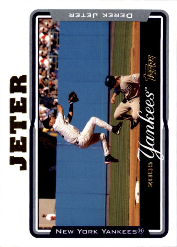 2005 Topps #600 Derek Jeter