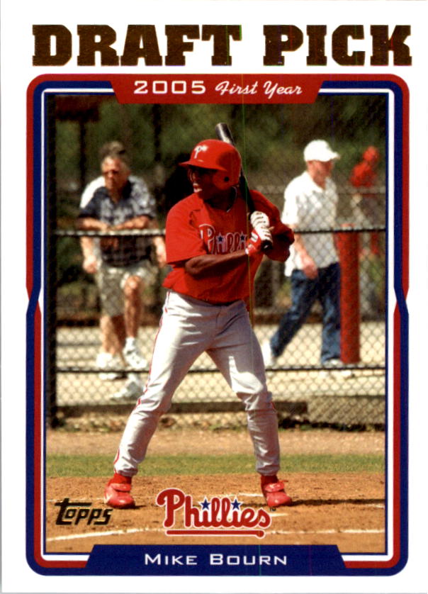 2005 Topps #686 Mike Bourn FY RC