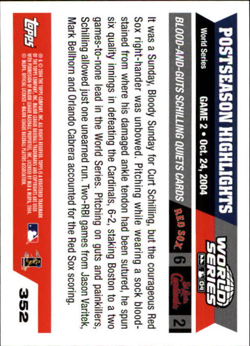 2005 Topps 1st Edition Baseball Card Pick (Inserts) 268-692 - Picture 113 of 405