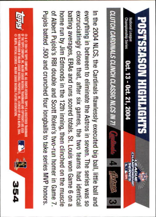 2005 Topps 1st Edition Baseball Card Pick (Inserts) 268-692 - Picture 117 of 405