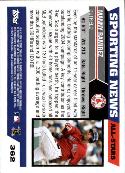 2005 Topps 1st Edition Baseball Card Pick (Inserts) 268-692 - Picture 131 of 405