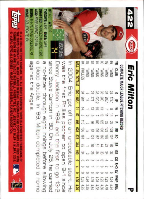 2005 Topps 1st Edition Baseball Card Pick (Inserts) 268-692 - Picture 179 of 405