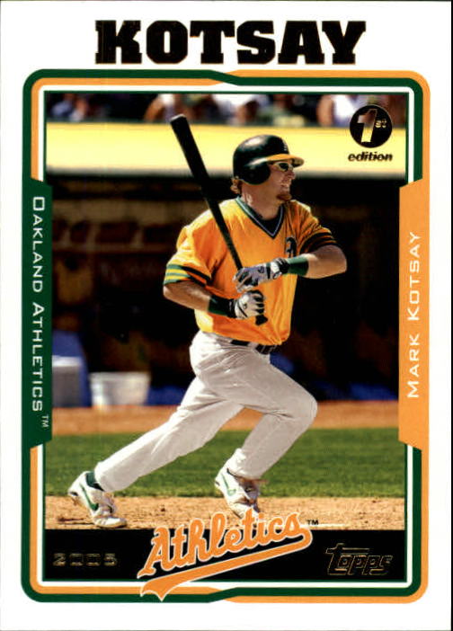 2005 Topps 1st Edition Baseball Card Pick (Inserts) 268-692 - Picture 186 of 405