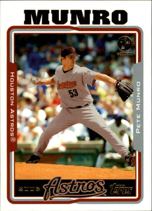 2005 Topps 1st Edition Baseball Card Pick (Inserts) 268-692 - Picture 200 of 405