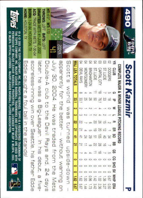 2005 Topps 1st Edition Baseball Card Pick (Inserts) 268-692 - Picture 237 of 405