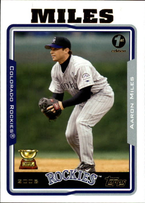 2005 Topps 1st Edition Baseball Card Pick (Inserts) 268-692 - Picture 282 of 405