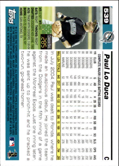 2005 Topps 1st Edition Baseball Card Pick (Inserts) 268-692 - Picture 285 of 405