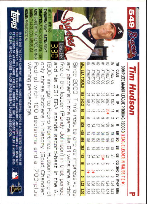 2005 Topps 1st Edition Baseball Card Pick (Inserts) 268-692 - Picture 295 of 405