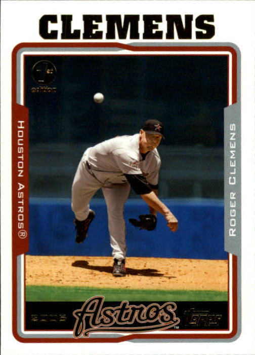 2005 Topps 1st Edition #565 Roger Clemens