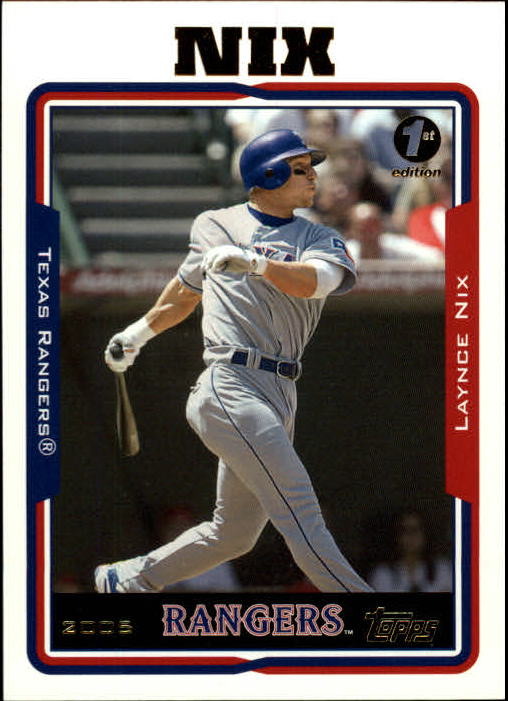 2005 Topps 1st Edition Baseball Card Pick (Inserts) 268-692 - Picture 332 of 405
