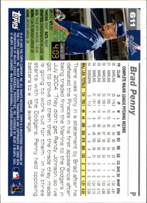 2005 Topps 1st Edition Baseball Card Pick (Inserts) 268-692 - Picture 343 of 405