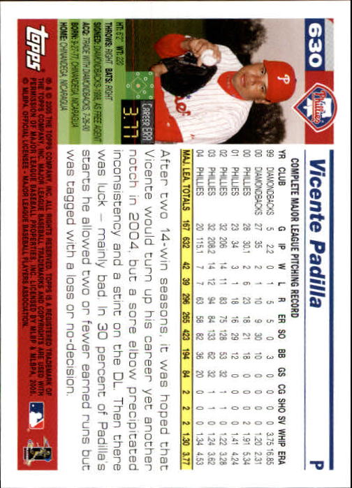 2005 Topps 1st Edition Baseball Card Pick (Inserts) 268-692 - Picture 361 of 405