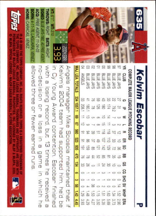 2005 Topps 1st Edition Baseball Card Pick (Inserts) 268-692 - Picture 365 of 405