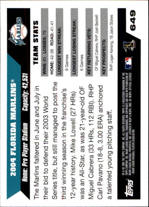 2005 Topps 1st Edition Baseball Card Pick (Inserts) 268-692 - Picture 375 of 405