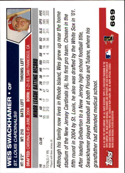 2005 Topps 1st Edition Baseball Card Pick (Inserts) 268-692 - Picture 399 of 405