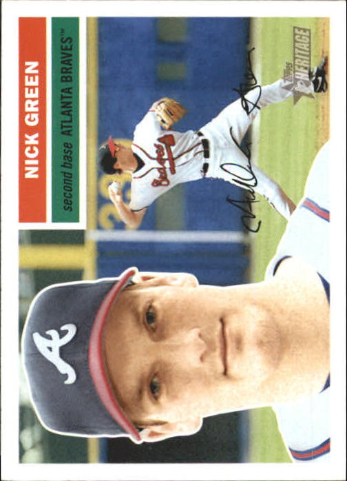 2005 Topps Heritage #34 Nick Green