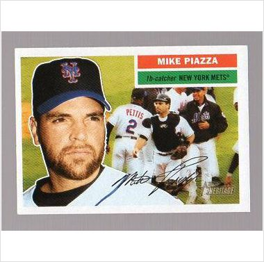 2005 Topps Heritage #350 Mike Piazza