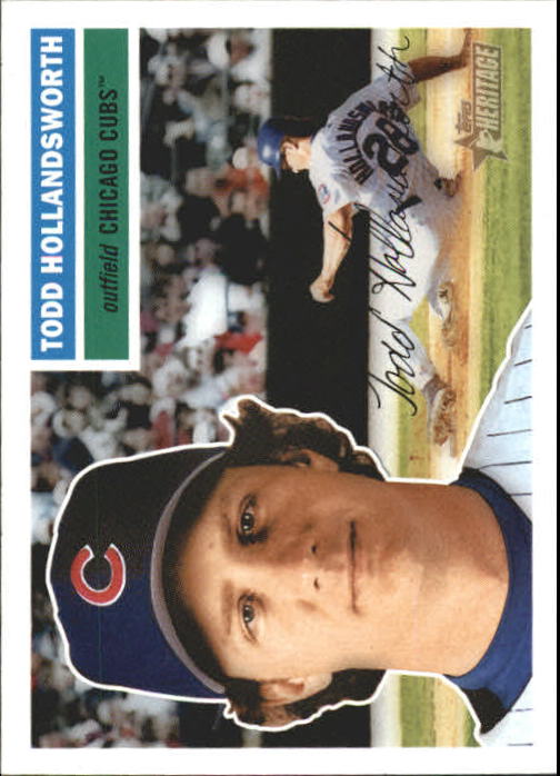 2005 Topps Heritage White Backs #267 Todd Hollandsworth