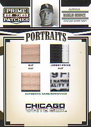 2005 Prime Patches Portraits Quad Swatch Prime #48 M.Ord B-B-H-J/129