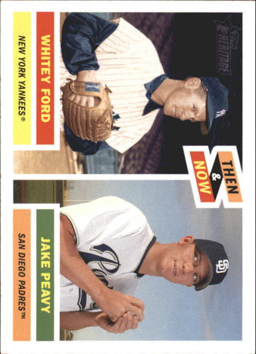 2005 Topps Heritage Then and Now #TN6 W.Ford/J.Peavy