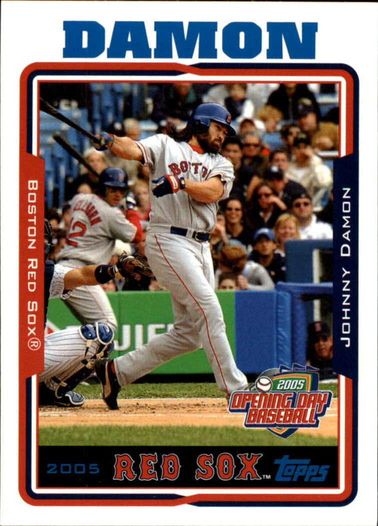 Johnny Damon Baseball Trading Cards