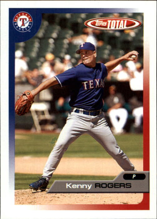 2005 Topps Total #102 Kenny Rogers