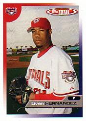 2005 Topps Total #117 Livan Hernandez