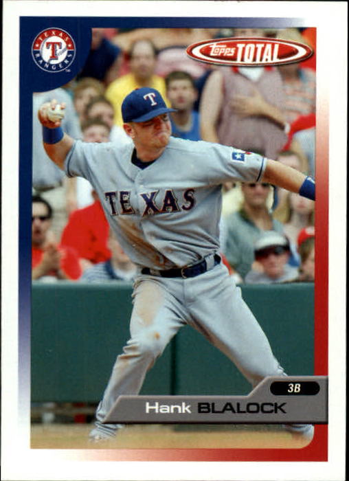 2005 Topps Total #150 Hank Blalock