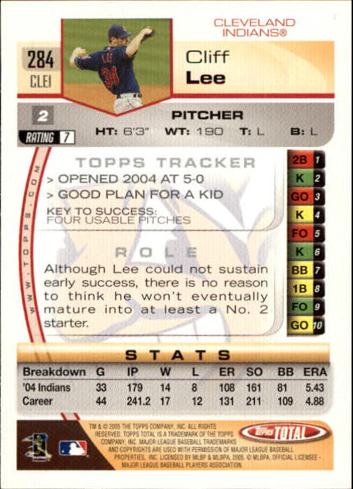B1609- 2005 Topps Total BB Cards 282-554 +Rookies -You Pick- 15+ FREE US SHIP - Picture 7 of 439